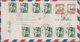 Delcampe - Korea-Süd: 1951/63 (ca.), Covers (22) Resp. Used Ppc (1) All To Foreign And Mostly Airmail And Inc. - Korea, South