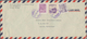 Delcampe - Korea-Süd: 1951/63 (ca.), Covers (22) Resp. Used Ppc (1) All To Foreign And Mostly Airmail And Inc. - Korea (Süd-)