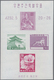 Delcampe - Korea-Süd: 1959/1961, Accumulation Of 30 Different Miniature Sheets In Different Quantities (between - Korea, South