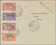 Latakia: 1924-35, Alaouites & Lattaquie 10 Covers With Complete Set Frankings (unadressed), Fine Gro - Brieven En Documenten