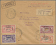 Libanon: 1925-80, Album Containing 58 Most Early Covers / Cards, Including FDC, Early Special Cancel - Libanon