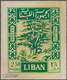 Libanon: 1930/1966. Whopping Collection Of 174 ARTIST'S DRAWINGS For Stamps Of The Named Period, Sto - Lebanon