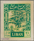 Libanon: 1930/1966. Whopping Collection Of 174 ARTIST'S DRAWINGS For Stamps Of The Named Period, Sto - Libanon