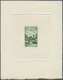 Marokko: 1917/1952, Group Of Seven Epreuve: 1917 "Grand Mechouar" Epreuve In Rose Without Value, 194 - Used Stamps