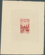 Marokko: 1917/1952, Group Of Seven Epreuve: 1917 "Grand Mechouar" Epreuve In Rose Without Value, 194 - Used Stamps