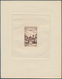 Delcampe - Marokko: 1917/1952, Group Of Seven Epreuve: 1917 "Grand Mechouar" Epreuve In Rose Without Value, 194 - Oblitérés