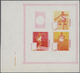 Delcampe - Marokko: 1973-1992: Large Assortment From The Printers Archives Of Artworks/drawings + Overlays (uni - Used Stamps