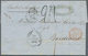 Delcampe - Martinique: 1799/1882 (ca.), Group Of Six Entires (four Stampless And Two Bearing Adhesives), Slight - Andere & Zonder Classificatie