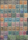 Mexiko: 1856/1890 (ca.), Used And Mint Accumulation/collection Of Apprx. 610 Stamps On Stocksheets, - Mexique