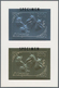 Delcampe - Mongolei: 1980/1998 (ca.), Duplicated Accumulation In Large Box With Mostly IMPERFORATE Single Stamp - Mongolie