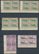 Neuseeland: 1935/1979, Chiefly Mint Collection/assortment Of Apprx. 130 Multiples With Marginal Impr - Lettres & Documents