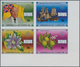 Niue: 1977/1984 (ca.), Accumulation With Approx. 1.000 IMPERFORATE Stamps (with Several Se-tenant Is - Niue