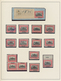 Paraguay: 1908/1909, Revaluation Overprints, Specialised Collection Of 108 Stamps (incl. Units) Neat - Paraguay