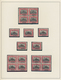 Paraguay: 1908/1909, Revaluation Overprints, Specialised Collection Of 108 Stamps (incl. Units) Neat - Paraguay