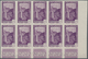 Reunion: 1933/1938, Definitives "Pictorials", 1c. Violet, 15c. Black, 1.75fr. Blue (design "Salazie - Used Stamps