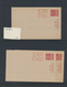 Delcampe - Riukiu - Inseln / Ryu Kyu: 1948/72, Specialized Stationery Collection In Stationery Stockbook Of App - Ryukyu Islands