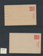 Delcampe - Riukiu - Inseln / Ryu Kyu: 1948/72, Specialized Stationery Collection In Stationery Stockbook Of App - Ryukyu Islands