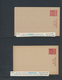 Delcampe - Riukiu - Inseln / Ryu Kyu: 1948/72, Specialized Stationery Collection In Stationery Stockbook Of App - Ryukyu Islands