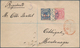 Samoa: 1895/1900, Overprint Issues, Five Letters To Europe, Four Of Them Registered Mail, Partly Som - Samoa