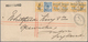 Samoa: 1895/1900, Overprint Issues, Five Letters To Europe, Four Of Them Registered Mail, Partly Som - Samoa