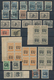 SCADTA - Länder-Aufdrucke: 1923, Used And Mint Assortment Of Apprx. 170 Stamps Mainly Bearing Variou - Airplanes