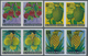 Singapur: 1973, Flowers And Fruits Defintives Complete Set Of 13 In A Lot With About 50 IMPERFORATE - Singapur (...-1959)