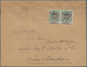 Spanisch-Marokko: 1920, 6 Envelopes Cancelled TETUAN, All Franked With Bisected Stamps Addressed To - Maroc Espagnol