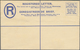 Südafrika - Ganzsachen: 1913/1961 (ca.), Collection With 21 Different REGISTERED LETTERS Incl. Diffe - Autres & Non Classés