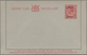 Südwestafrika: 1923/28 Five Unused Card Letters With Different Overprints Of The Country Name, Rare - Zuidwest-Afrika (1923-1990)