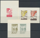 Syrien: 1919-1980, Album Containing Imperf Pairs And Proofs, Early Issues With Handstamped Overprint - Syria
