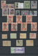 Delcampe - Syrien: 1919-1980, Album Containing Imperf Pairs And Proofs, Early Issues With Handstamped Overprint - Syria