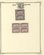 Delcampe - Syrien: 1942/1953, Specialised Mint Collection On Album Pages, Showing Blocks Of Four, Plate Blocks, - Syrië