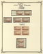 Delcampe - Syrien: 1942/1953, Specialised Mint Collection On Album Pages, Showing Blocks Of Four, Plate Blocks, - Syria