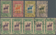 Delcampe - Thailand: 1883/1940 (ca.), Chiefly Used Assortment Of Apprx. 550 Stamps On Stockcards, Incl. SG No. - Tailandia