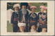 Thailand: 1900-1930 Five Siamese Picture Postcards, With 'Phrah Chadee-Paknam' Ppc Franked By 1a. An - Thaïlande