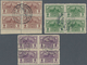 Thailand: 1939, First National Holiday, Complete Set In Bloc Of Four, Used. - Tailandia