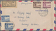 Thailand - Stempel: 1930-1950, Four Covers, One P/s Envelope And One Ppc With Unusual Post And/or Ce - Thaïlande