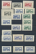 Tunesien: 1900-1940, 190 Imperf Proofs And Die Proofs, Four Very Scarce Early Issues Proofs 1900-26 - Unused Stamps