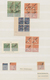 Uruguay: 1904, "PAZ" Issue, Specialised Assortment Of 43 Stamps, Incl. PTT Presentation Card, Blocks - Uruguay