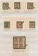 Uruguay: 1909/1913, Overprint Issues, Specialised Assortment Of 46 Stamps Showing Varieties Of Overp - Uruguay