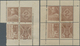 Uruguay: 1920s, Unadopted "Artigas" Design, Group Of 29 Essays Incl. Se-tenants. - Uruguay