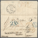 Vereinigte Staaten Von Amerika - Stampless Covers: 1853/54, Very Fine Group Of 5 Entire Letters From - …-1845 Préphilatélie