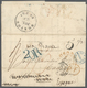 Vereinigte Staaten Von Amerika - Stampless Covers: 1853/54, Very Fine Group Of 5 Entire Letters From - …-1845 Voorfilatelie