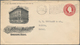Vereinigte Staaten Von Amerika - Stempel: 1908/38 17 Covers, Viewcards And Postal Stationery Envelop - Marcofilie