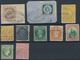 Delcampe - Alle Welt: 1850/1900 (ca.), Used And Mint Assortment Of Apprx. 590 Classic And Semi-classic Stamps O - Sammlungen (ohne Album)