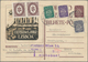 Delcampe - Alle Welt: 1859 From, POSTAGE DUE, Comprehensive Lot With Ca.140 Covers, Card And Stationeries With - Colecciones (sin álbumes)