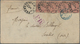 Alle Welt: 1861-1928 About 110 Covers And Postal Stationeries Many From A Correspondance To France I - Colecciones (sin álbumes)