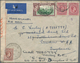 Delcampe - Alle Welt: 1870/1966 Ca., Interesting Lot With Ca.150 Covers, Cards And Stationeries, Comprising Air - Colecciones (sin álbumes)