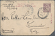 Alle Welt: 1889/1936, Lot Of 32 Covers/cards, Comprising E.g. Straits Settlements Perfin, Nice Airma - Sammlungen (ohne Album)