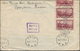 Alle Welt: 1889/1936, Lot Of 32 Covers/cards, Comprising E.g. Straits Settlements Perfin, Nice Airma - Colecciones (sin álbumes)